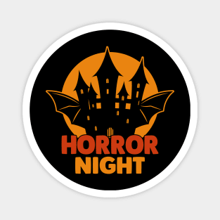 Halloween Haunted House Horror Night Magnet